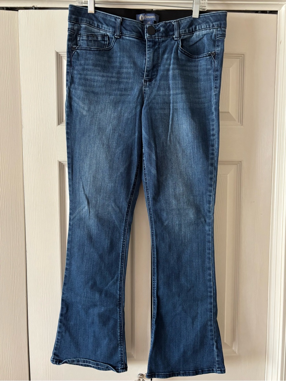 Democracy Women's Dark Blue Flare Jeans